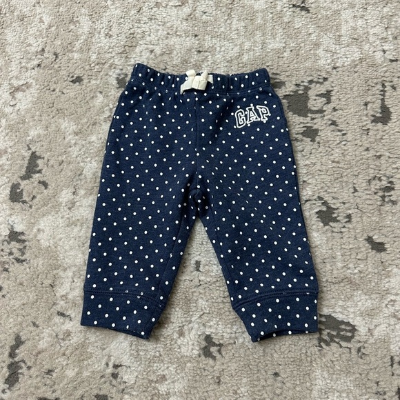 Gap Baby Girl Polka Dot Pants Size 3/6 Months - Picture 1 of 3